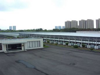 玻璃温室大棚